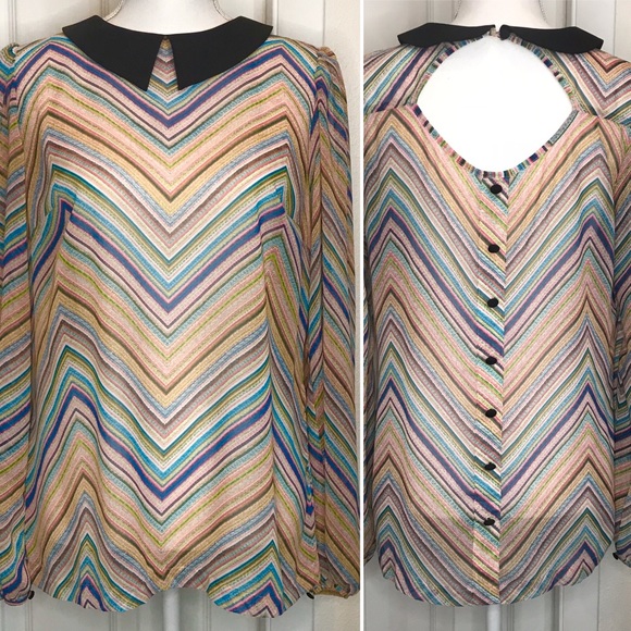 Pleated Peter Pan Bubble - Greenview Stripe